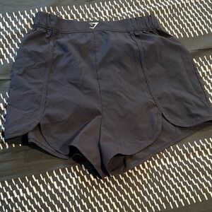 Black Gymshark Athletic Shorts